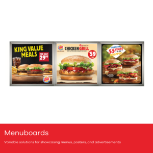 MENU BOARDS